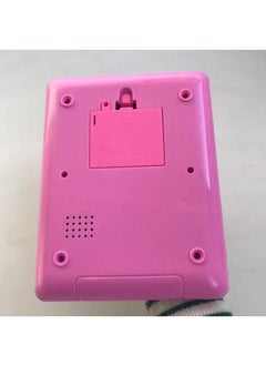 Generic English tablet learning machine Children's mini point reading machine Early education story machine kids toys without battery pink 1Pcs  - Image 2