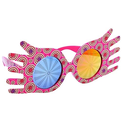 Sun-Staches SunStaches Luna Lovegood Spectrespecs Official Wizarding World Sunglasses Harry Potter Costume Accessory UV400 Lenses One Size Fits Most - Image 1