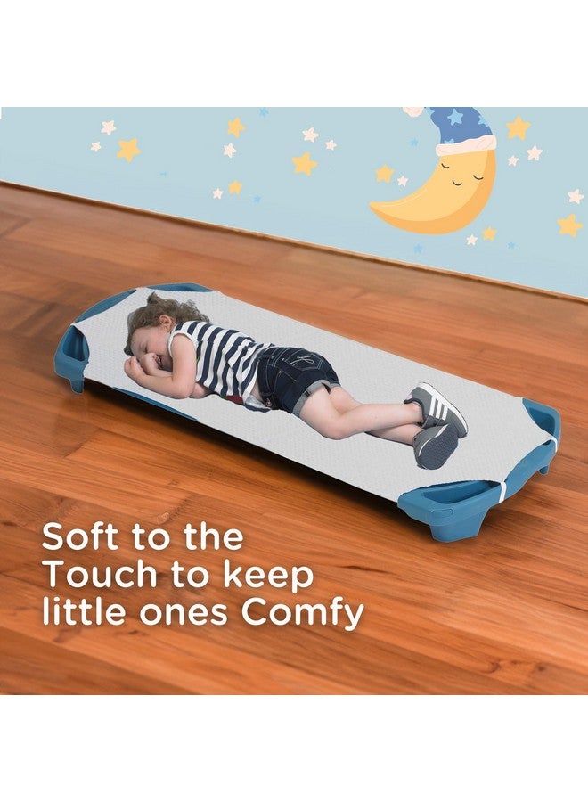 Children's Factory Angeles Angels Fitted Cot Sheet with Elastic Straps, Standard Size, Preschool, Daycare Bedding, White - Image 5