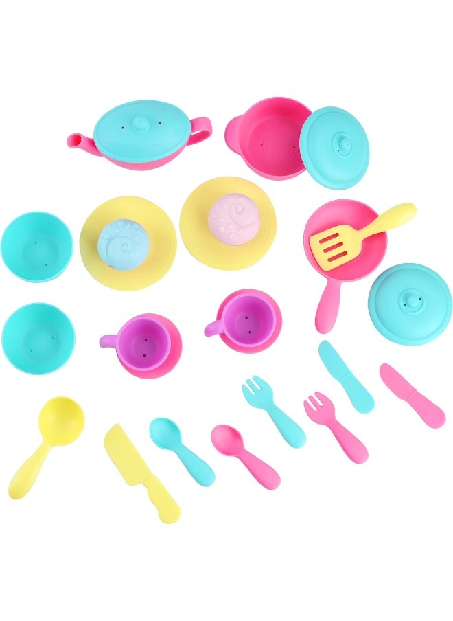 PLAYGO PlayGo Tea Time & Cookware Set (24 Pieces)  - Image 3