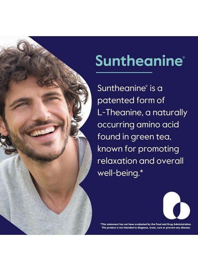 BESTVITE BESTVITE L-Theanine 200mg with Patented and Clinically Studied Suntheanine (60 Vegetarian Capsules) - No Stearates - Vegan - Non GMO - Gluten Free - Image 2