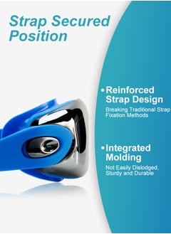 Perfii Swim Goggles for Men Women Teens, Anti-Fog UV-Protection Leak-Proof Swimming Goggles  - Image 4