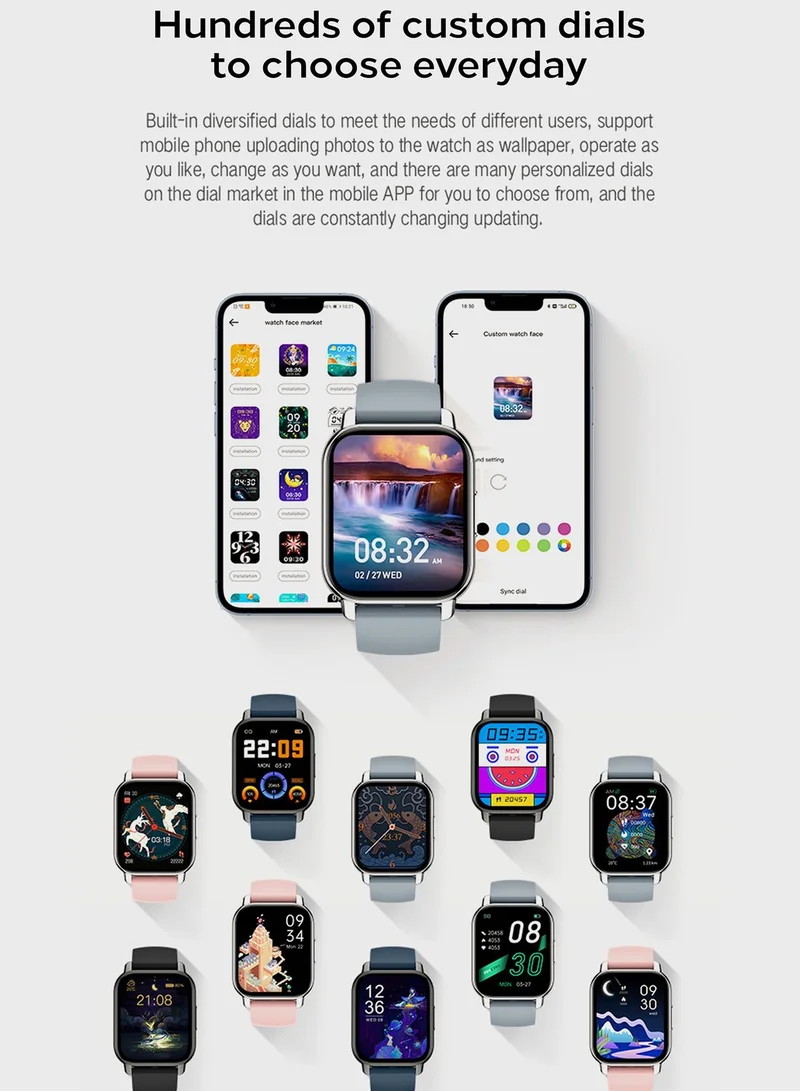 Seventy Five Smart Watch With Bluetooth Call,Multiple Health & Fitness Features