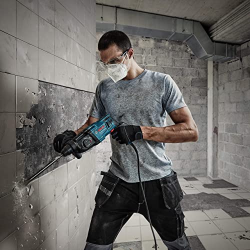BOSCH بوش GBH 220 مطرقة كهربائية دوارة سلكية مع SDS بلس، 720 واط، 2 جول، 2.3 كجم، 3 أوضاع، للخرسانة، المعدن والخشب + حقيبة حمل، ضمان لمدة سنة من بوش، أزرق - Image 3