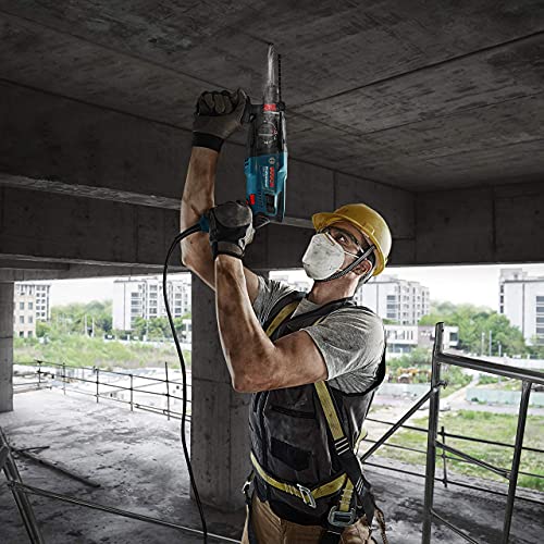 BOSCH بوش GBH 220 مطرقة كهربائية دوارة سلكية مع SDS بلس، 720 واط، 2 جول، 2.3 كجم، 3 أوضاع، للخرسانة، المعدن والخشب + حقيبة حمل، ضمان لمدة سنة من بوش، أزرق - Image 5