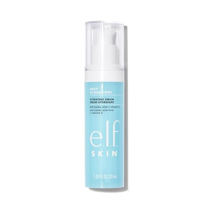 elf e.l.f. SKIN Holy Hydration! Hydrating Serum, Ultra Moisturizing Formula, Strengthens & Protects Skin, 1.01 Fl Oz, 30 ml - Image 1