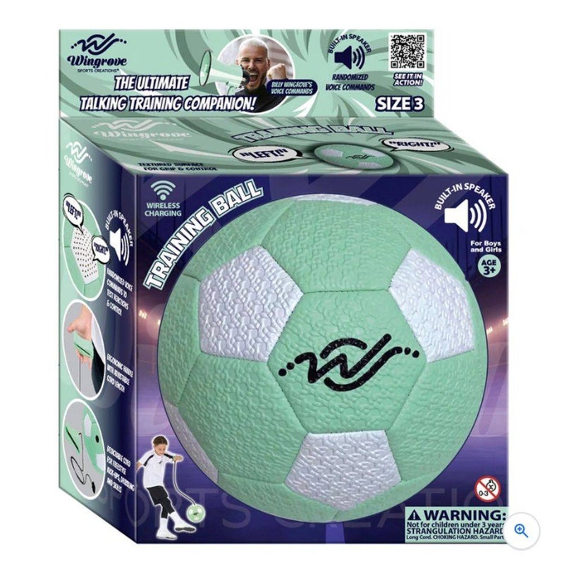 Wingrove Interactive Training Soccer Ball (Size 3) - Image 1