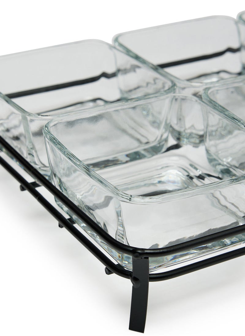Simply Kitchen Glass Serving Tray S/7  - Image 5