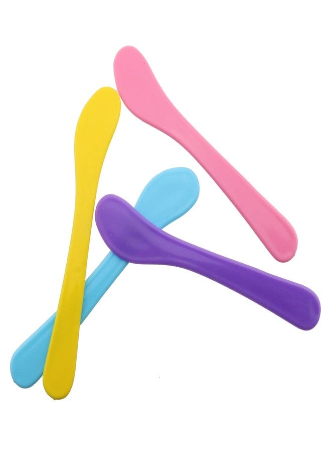 MEETOOT 12pcs Paint Stir Sticks 15cm Reusable Mixing Sticks for Mixing Resin Epoxy Liquid Paint Pour Paint and Fluid Painting 4 Colors (Yellow, Purple, Blue, Pink) - Image 3