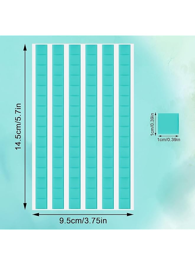 إيروريكس 180 قطعة من معجون التثبيت اللاصق القابل للإزالة، معجون التثبيت الآمن على الحائط، معجون التثبيت اللاصق لتعليق الصور والملصقات والمتاحف الفنية، أبيض وأزرق - Image 2