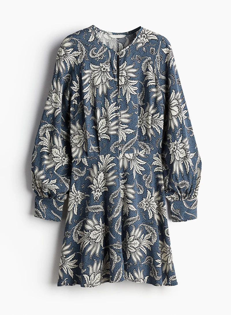 H&M Floral Print Mini Dress