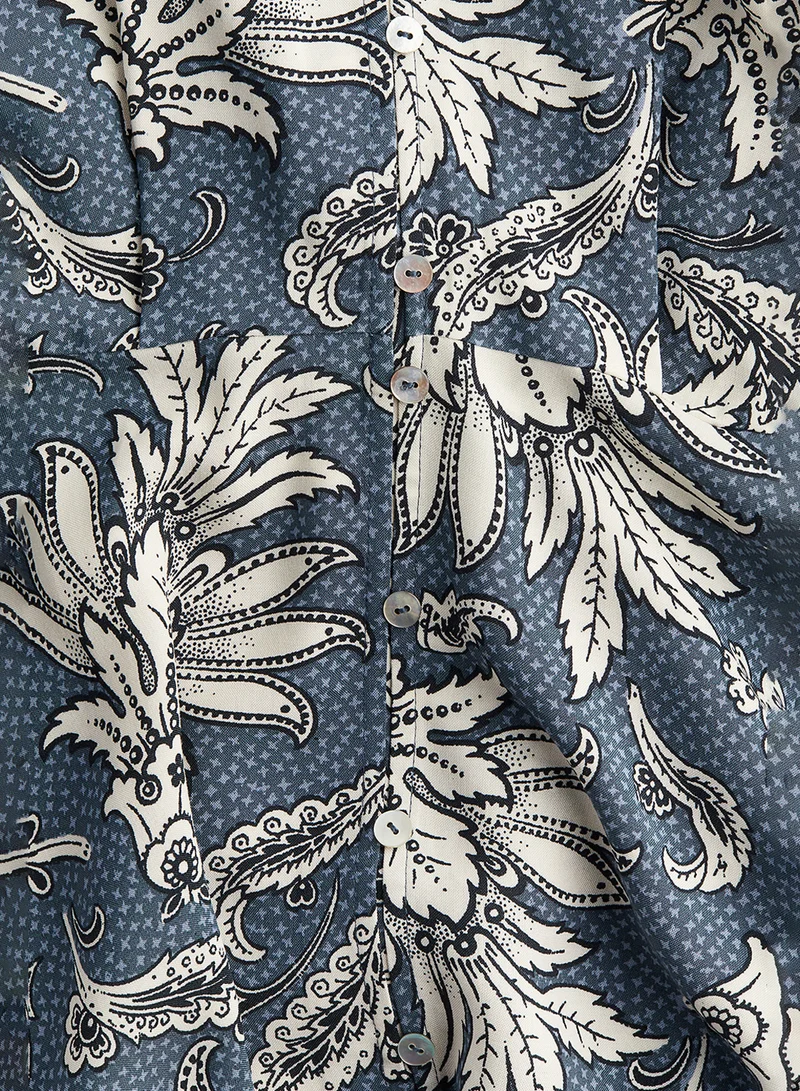 H&M Floral Print Mini Dress