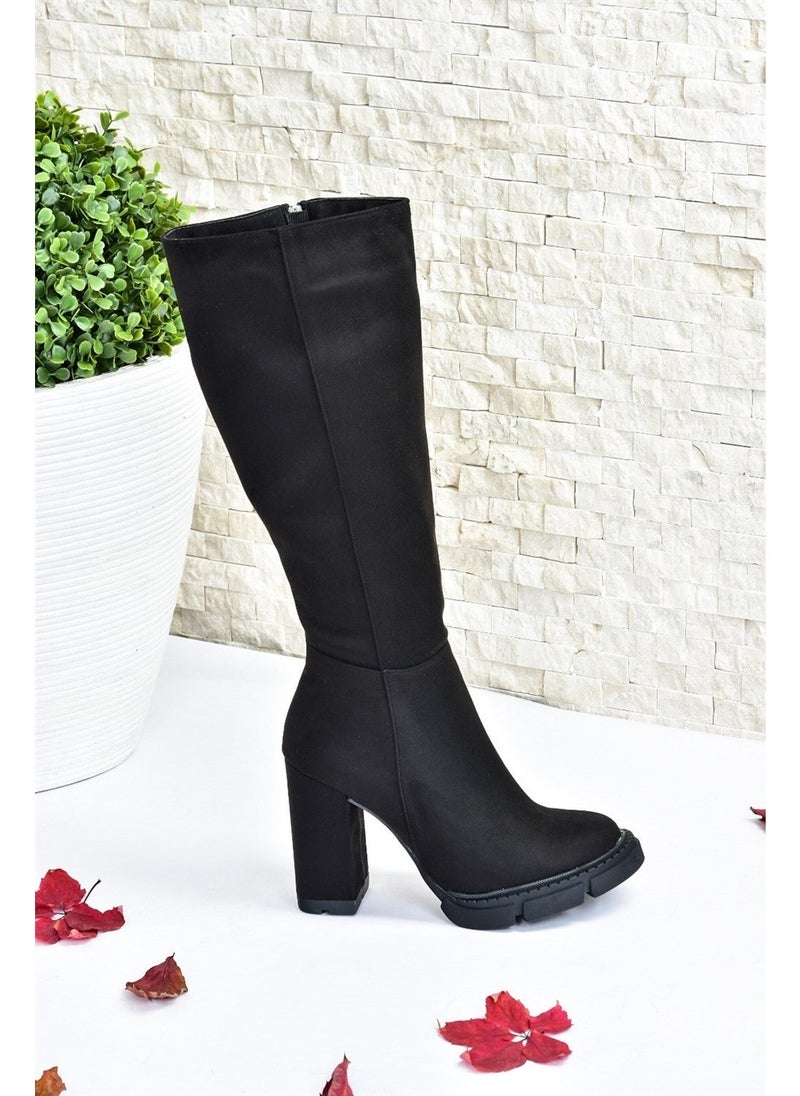 Fox Shoes أحذية عالية الكعب من جلد الغزال للنساء L282770102  - Image 1