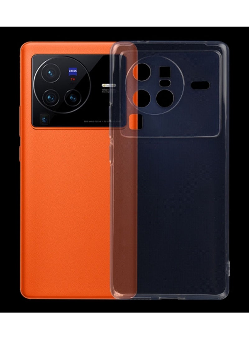 Wtech Wing Series Ultra Thin TPU Soft Corner Case Cover For Vivo X80 Pro 5G 6.78 Inch Clear - Image 5