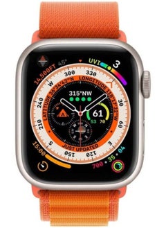 Alpine Loop Compatible for Apple Watch Band Ultra 49mm 45mm 44mm 42mm, Rugged Nylon Sports Solo Stretch Woven Wristband with Metal Hook, Replacement Strap Compatible with iWatch Series 8/7/6/5/4/3/2/1