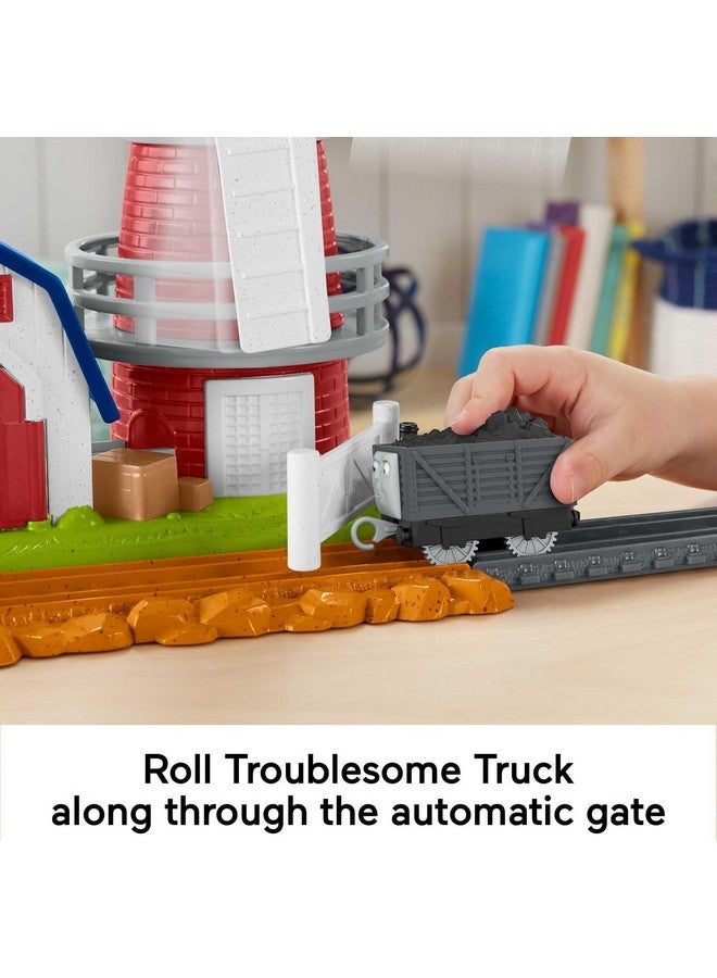 THOMAS & FRIENDS مجموعة لعب طاحونة الهواء توماس وأصدقائه للأطفال في مرحلة ما قبل المدرسة من عمر 3 سنوات وما فوق - Image 4
