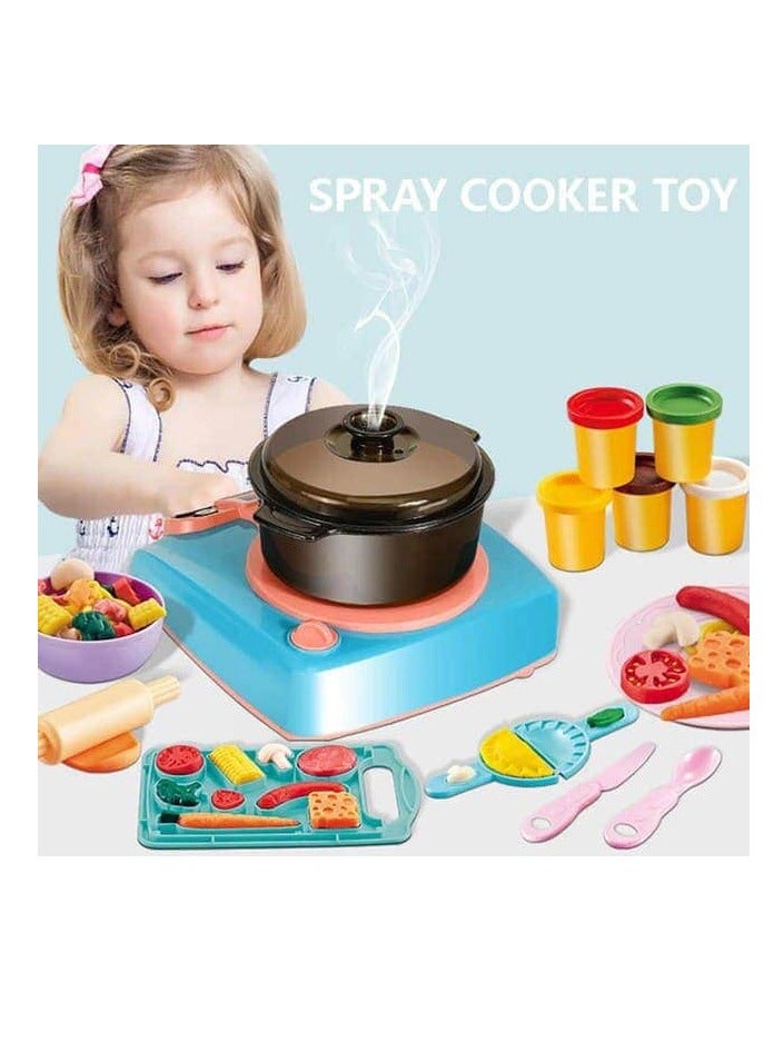 steamBest Toys Kitchen cooker With Steam and music - Image 1