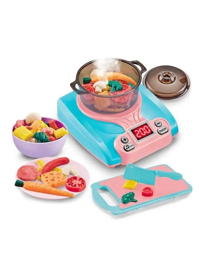 steamBest Toys Kitchen cooker With Steam and music - Image 3