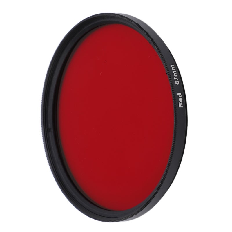 Threaded Camera Lens Filter 67mm Red Tone Enhancement - Multilayer Nano Coating Red Color Filter for Maple Leaves Sunset Photography - Image 5