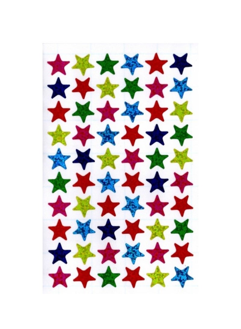 ATKET 600-Piece Star Stickers for Kids Assorted Colours - Image 2
