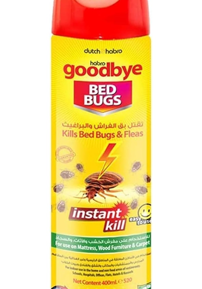 Goodbye Bed Bugs and Insects Killer Spray - 400 ml - Image 1