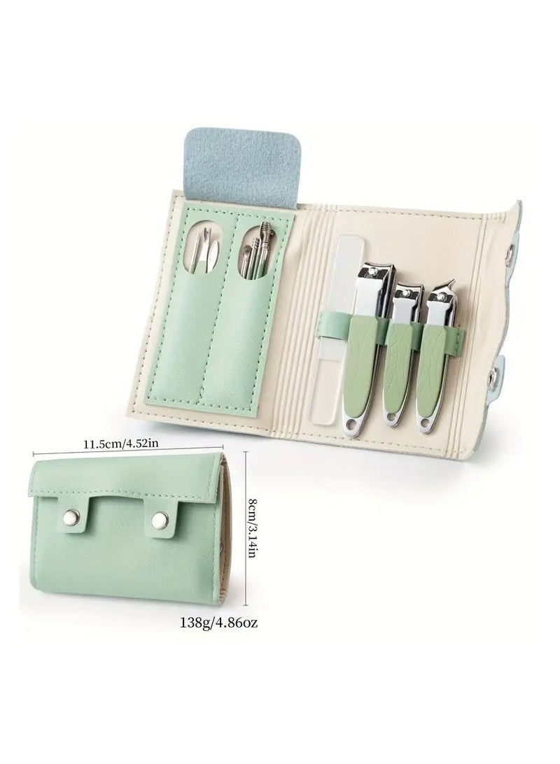 Goolsky 13Pcs Stainless Steel Manicure Set: Professional Grooming Tools for Travel - No Fragrance, Battery-Free - Image 4