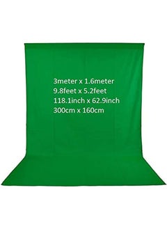 Chroma Key Green Screen Photography Backdrop Background Cloth For Photo Studio, Non-Woven Non-Reflective Fabric Size 1.6X3Meter (Green) - pzsku/ZB2BE0E702C91F59D5365Z/45/_/1720943427/d9867205-dd8b-483c-ab45-74686e6c9803