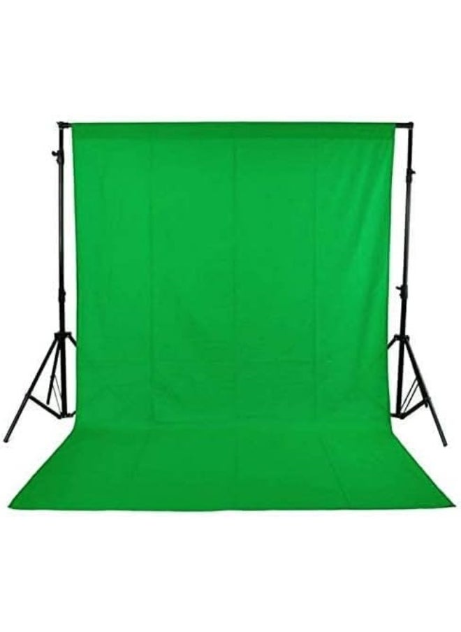 Rubik - Chroma Key Green Screen Photography Backdrop Background Cloth For Photo Studio, Non-Woven Non-Reflective Fabric Size 1.6X3Meter (Green) - Image 1