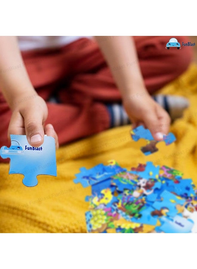 FunBlast Little Mermaid Jigsaw Puzzle for 4+ Year Old Kids, Jigsaw Puzzle for Kids 24 Pcs (Multicolor) - Image 5