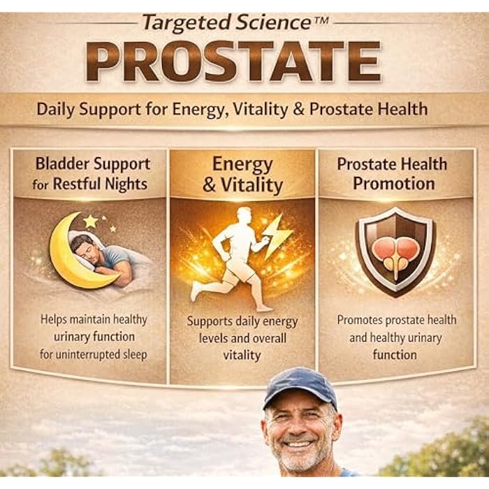 Targeted Science™ Prostate Health Supplement for Men – Urinary & Bladder Support - Image 5