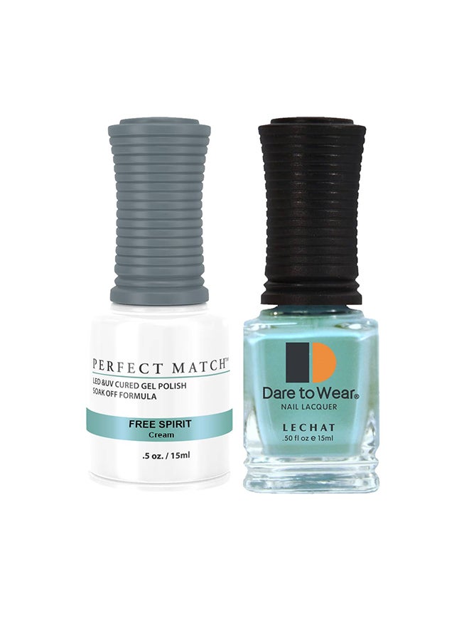 Gel Nail Polish & Nail Lacquer Set (2 x 15ml) – Glossy Shine, Long-Lasting Soak-Off UV Gel Polish for Nail Art, French Manicure & Pedicure, Salon-Quality Chip-Resistant Nail Enamel for Gel Extensions