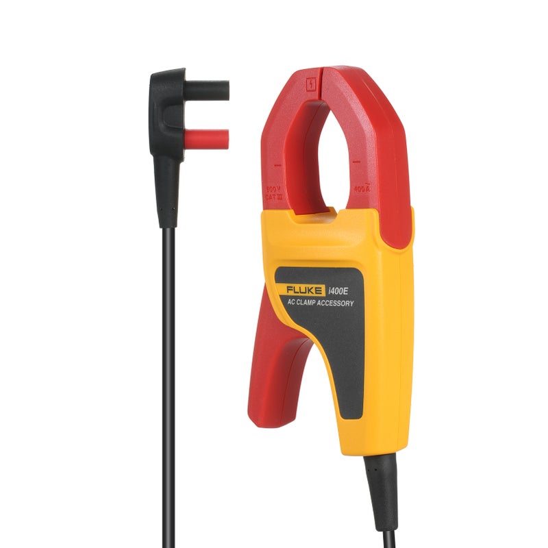 FLUKE i400E AC Current Clamp Meter with Dual Banana Jack 1A~400A AC Current Range 5Hz~20kHz Bandwidth - Image 1