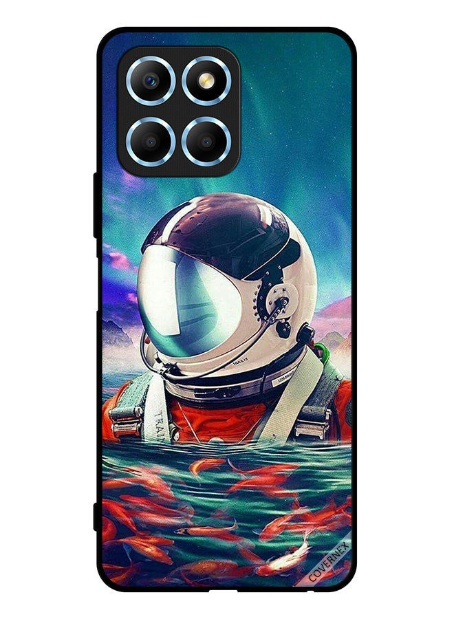 Covernex Protective Case Cover For Honor X8 5G Astronaut In Fishes Sea - Image 1