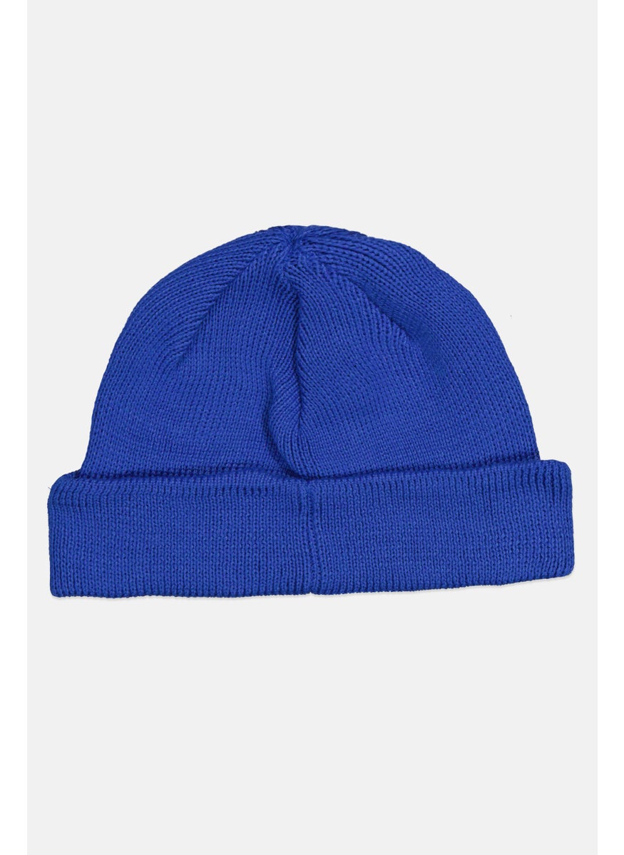 Adidas Men Brand Logo Beanie, Blue  - Image 2