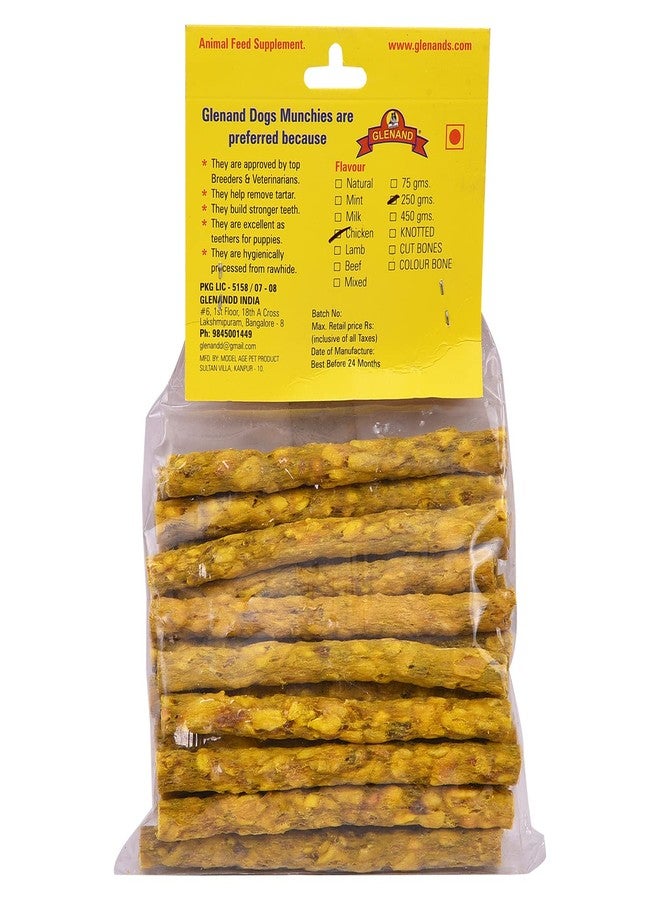 GLENAND Dog Munchies 250GM Chicken - Image 2