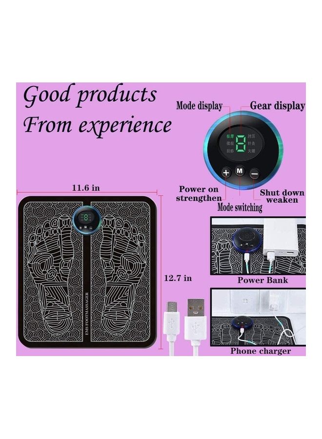 إسكدنيا جهاز تدليك القدم EMS بتقنية التحفيز الكهربائي للعضلات . - Image 4