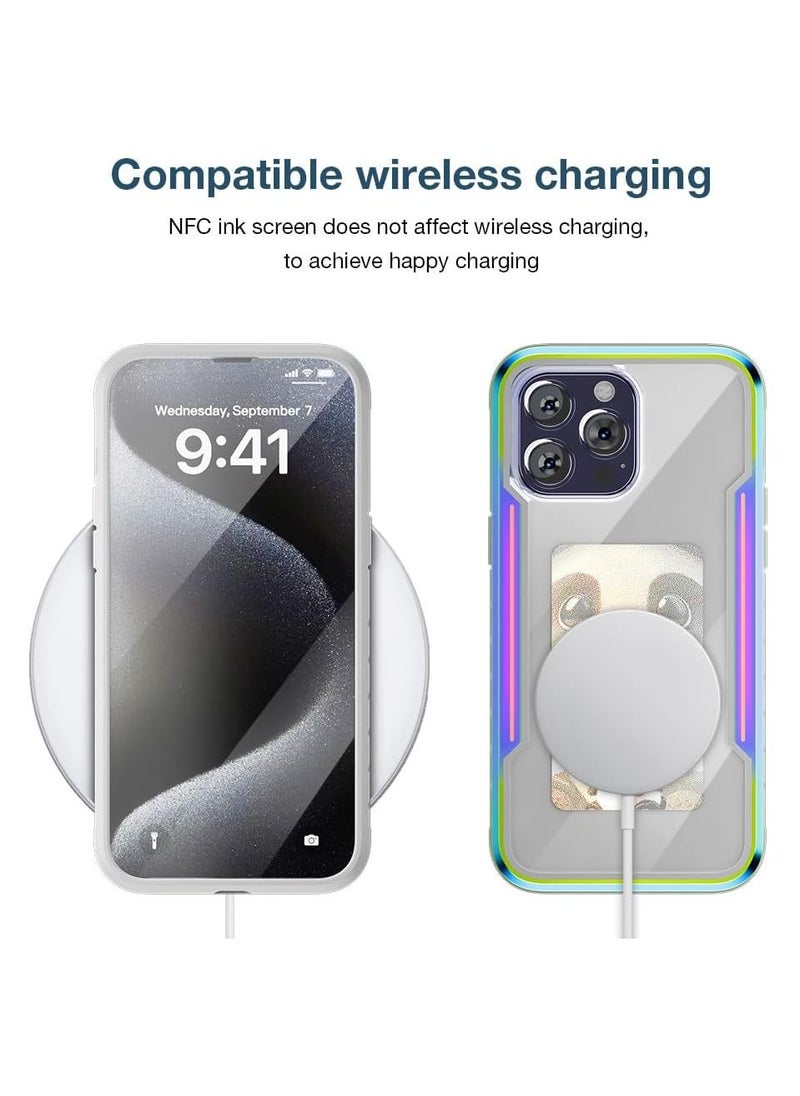 General - DIY E-Ink Magnetic Phone Case for iPhone 15 Pro Max APP Operation Smart Photo Rear Projection Customiza Phone Case Instantly Display Photos On The Ink Screen Back Cover - Image 1