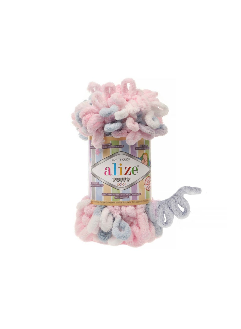 ALIZE Puffy Color Polyester Yarn 5864