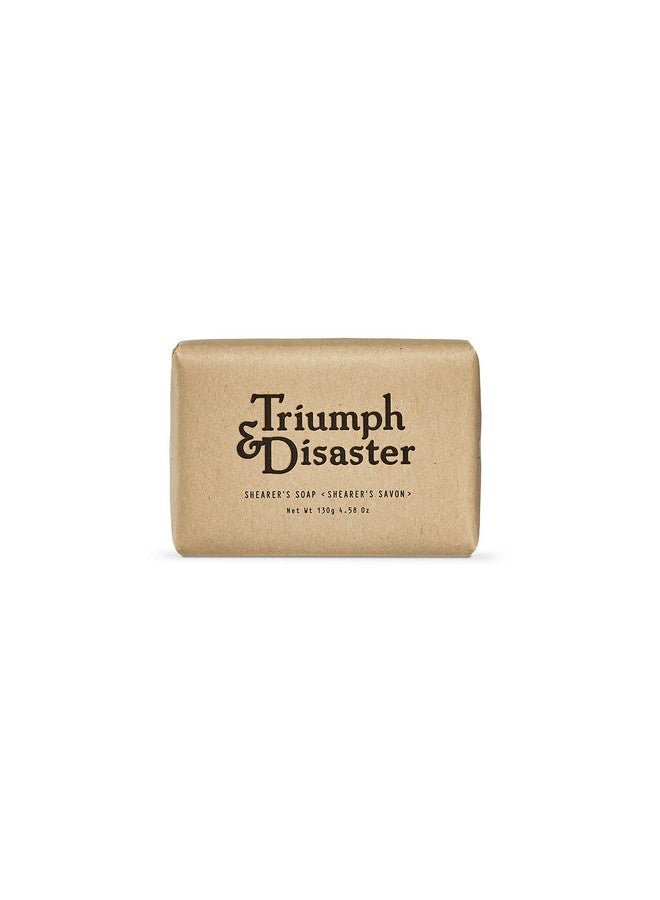 TRIUMPH & DISASTER Triumph And Disaster Shearers Soap Bar 130G Gentle Exfoliation And Massaging Effect 1Piece - Image 2