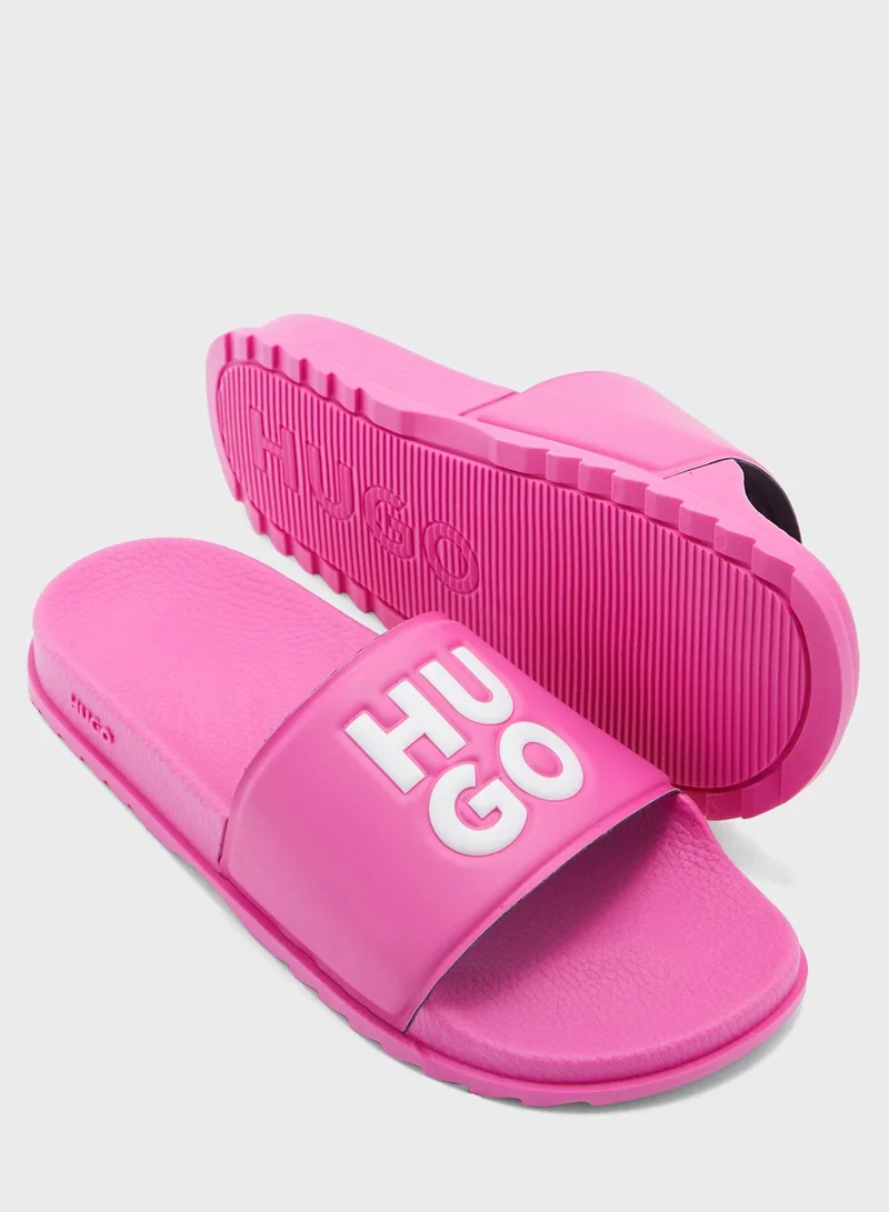 HUGO Match Flat Sandals