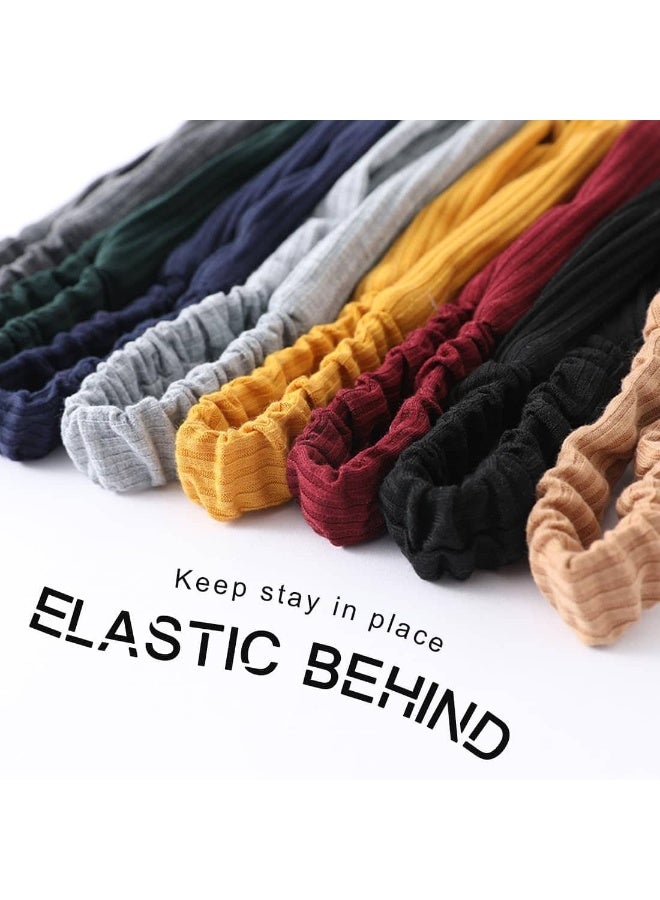 Mitoy 8 Pcs Headbands for Women, Stretchy Headbands - Image 2