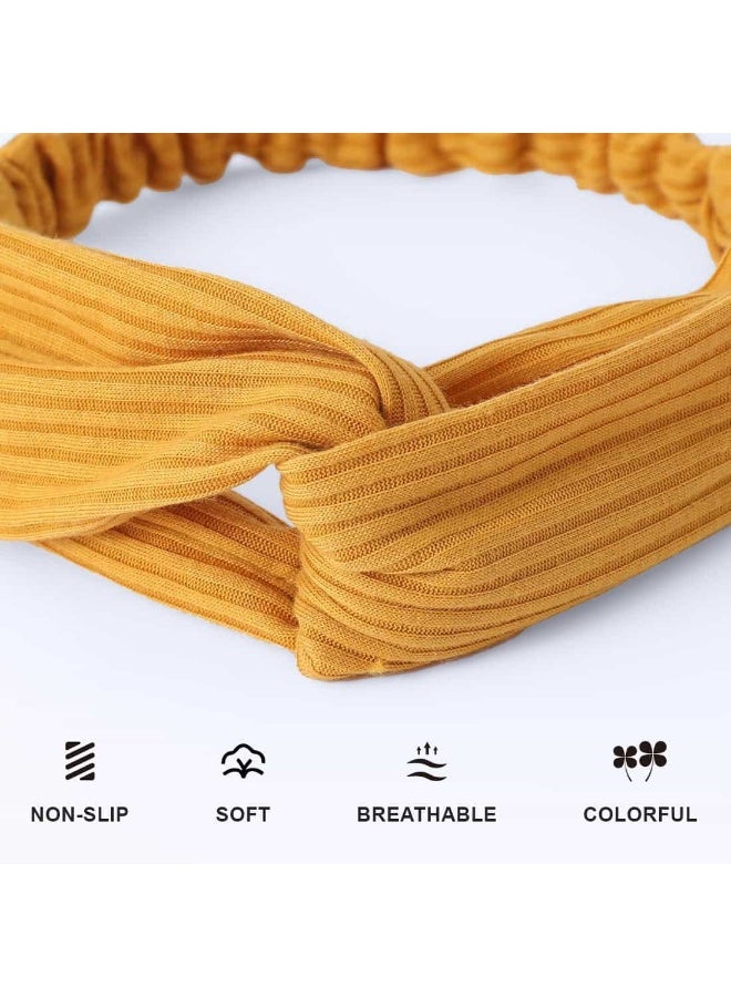 Mitoy 8 Pcs Headbands for Women, Stretchy Headbands - Image 3