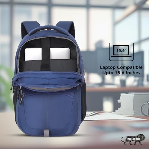 Lavie Sport 48cm Titan 29 litres Casual Backpack with Laptop Sleeve for Men & Women | Rain Cover Backpack for Boys & Girls - Image 3