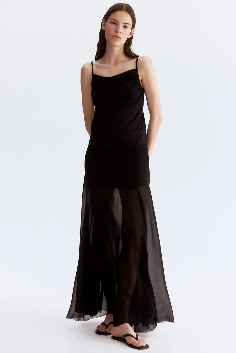 H&M Ruched strappy top