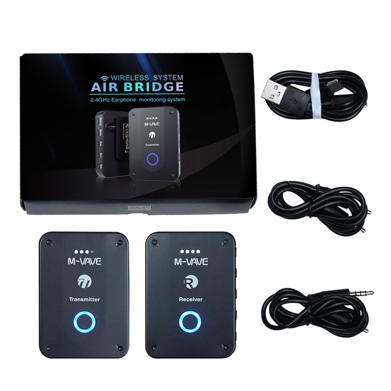 نظام مراقبة لاسلكي داخل الأذن M-VAVE WP-9 للموسيقى الحية كامل المجموعة - Image 5