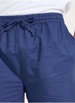 Styli Solid Woven Straight Pyjama  - Image 3