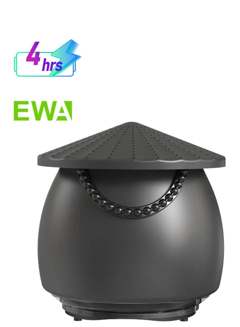 EWA A123 Portable Mini Speaker Chinese Style Bluetooth Speaker (Black) - Image 1