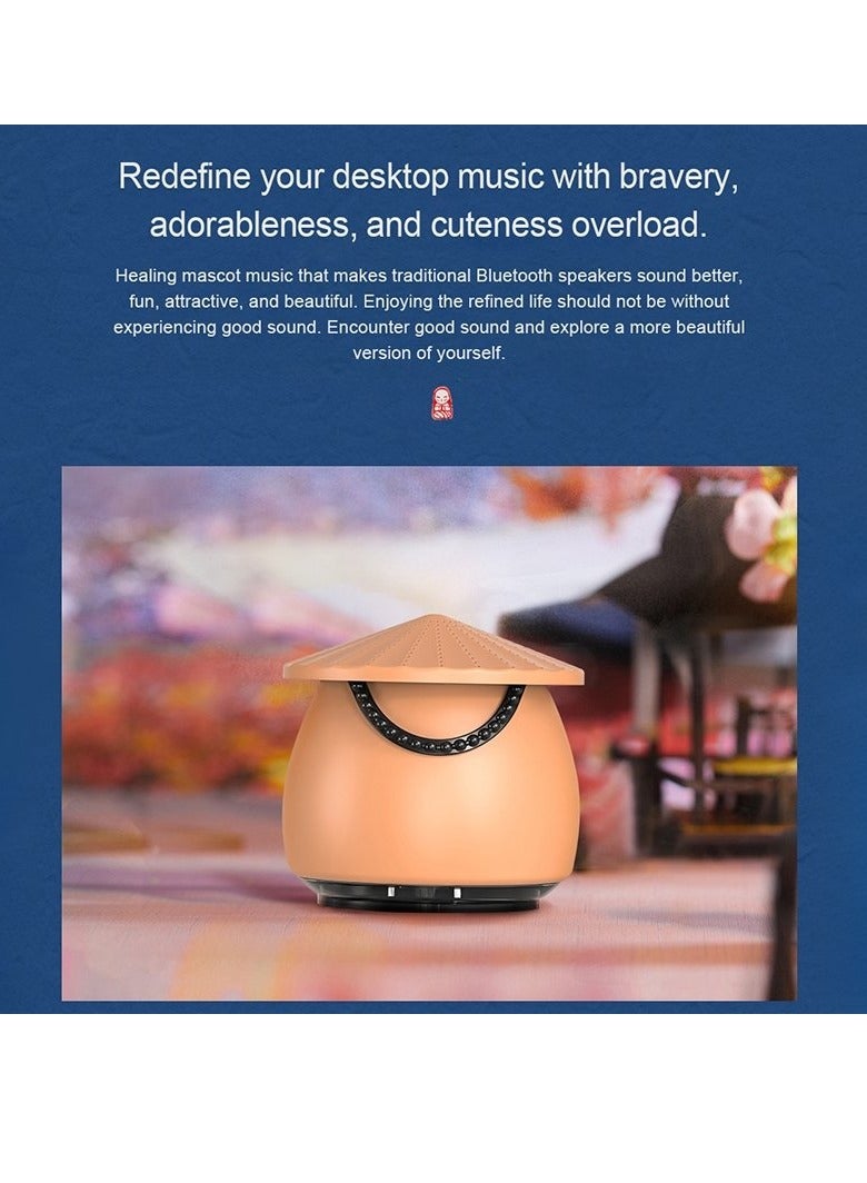 EWA A123 Portable Mini Speaker Chinese Style Bluetooth Speaker (Black) - Image 4