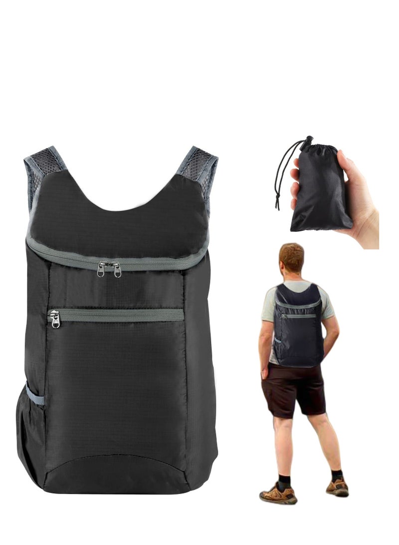 XiuWoo Ultra Lightweight Foldable Backpack, Small Water Resistant Rucksack Travel Daysack for Outdoor Sport Travelling Walking Hiking Camping Biking - Image 1