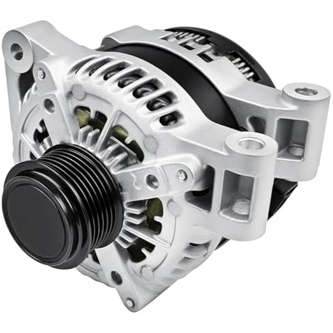 Grezuton New Alternator Replacement for 170 AMP V6 3.6L 2009-2017 Chevrolet Traverse,2007-2016 GMC Acadia,2017 GMC Acadia Limited,2007-2010 Saturn Outlook, 2008-2017 Buick Enclave,11252N,23105717 25815839 - Image 1